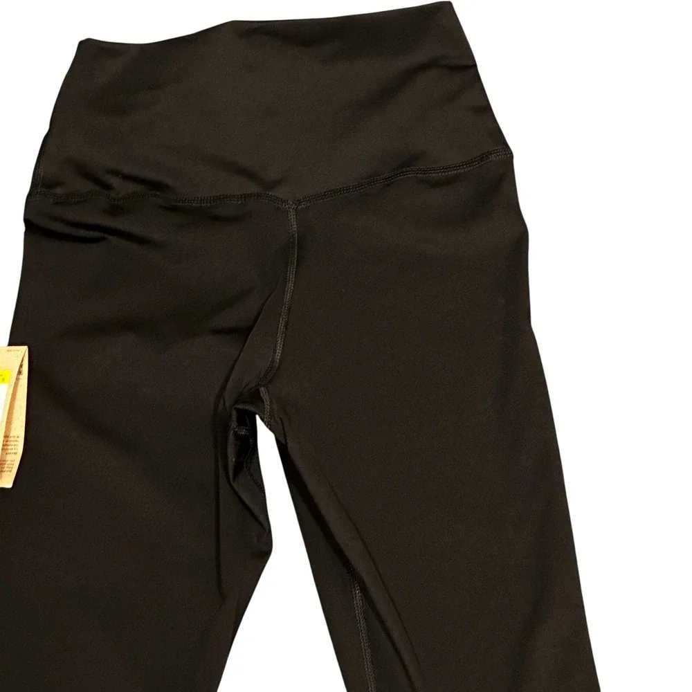 NWT Nike Dri-FIT Athena VB Womens Small Black Swoosh Leggings DJ8524-010